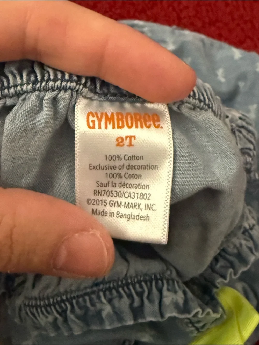 Gymboree Girls Button Bottom Overalls